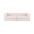 Lumi 3-Sitzer Sofa - Weißes Leinen - ZEN ZONE Furniture