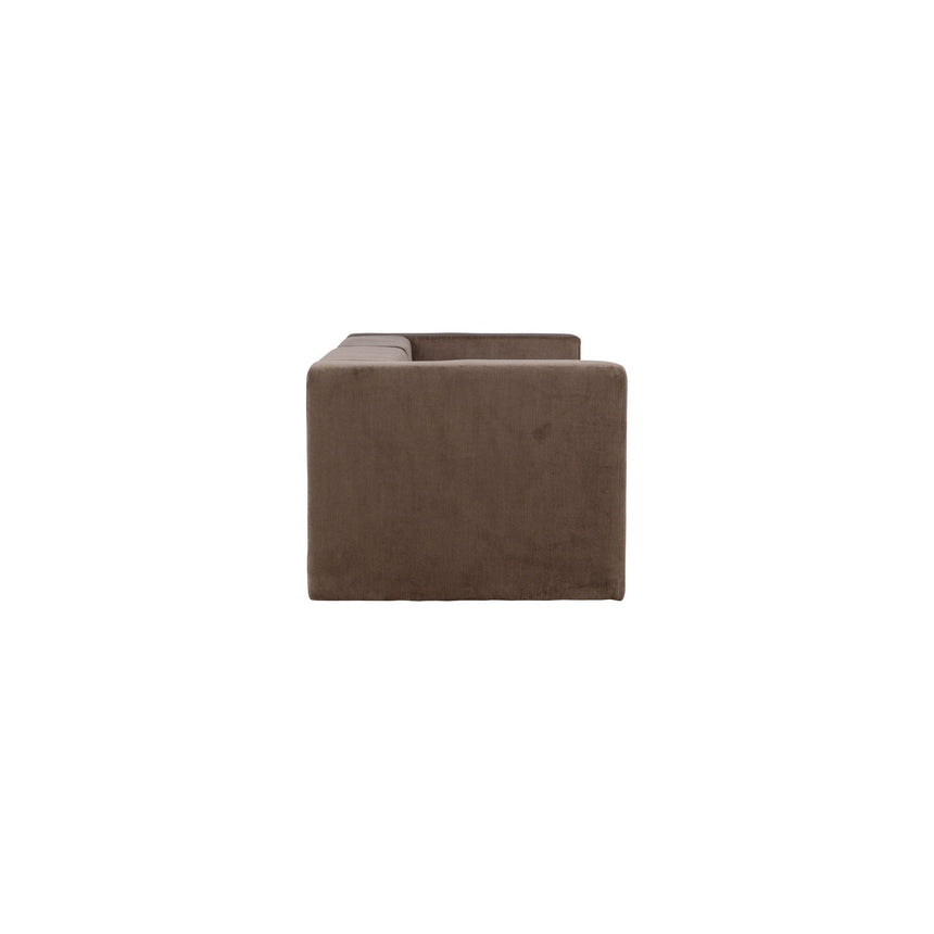 Lumi 3-Sitzer Sofa - Braunes Leinen - ZEN ZONE Furniture