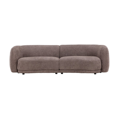 Cielo 3-Sitzer Sofa - Brauner Bouclé - ZEN ZONE Furniture