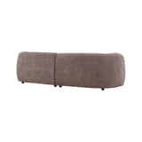 Cielo 3-Sitzer Sofa - Brauner Bouclé - ZEN ZONE Furniture