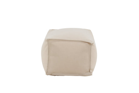 Redang Ottomane Stoff Beige 75x40x33 - ZEN ZONE Furniture