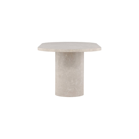 Narvik Esstisch - Beige Marmoroptik 100x200 cm - ZEN ZONE Furniture