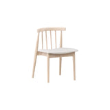 Flora Esszimmerstuhl 2er-Pack - Whitewash Beine / Beige Stoff - ZEN ZONE Furniture