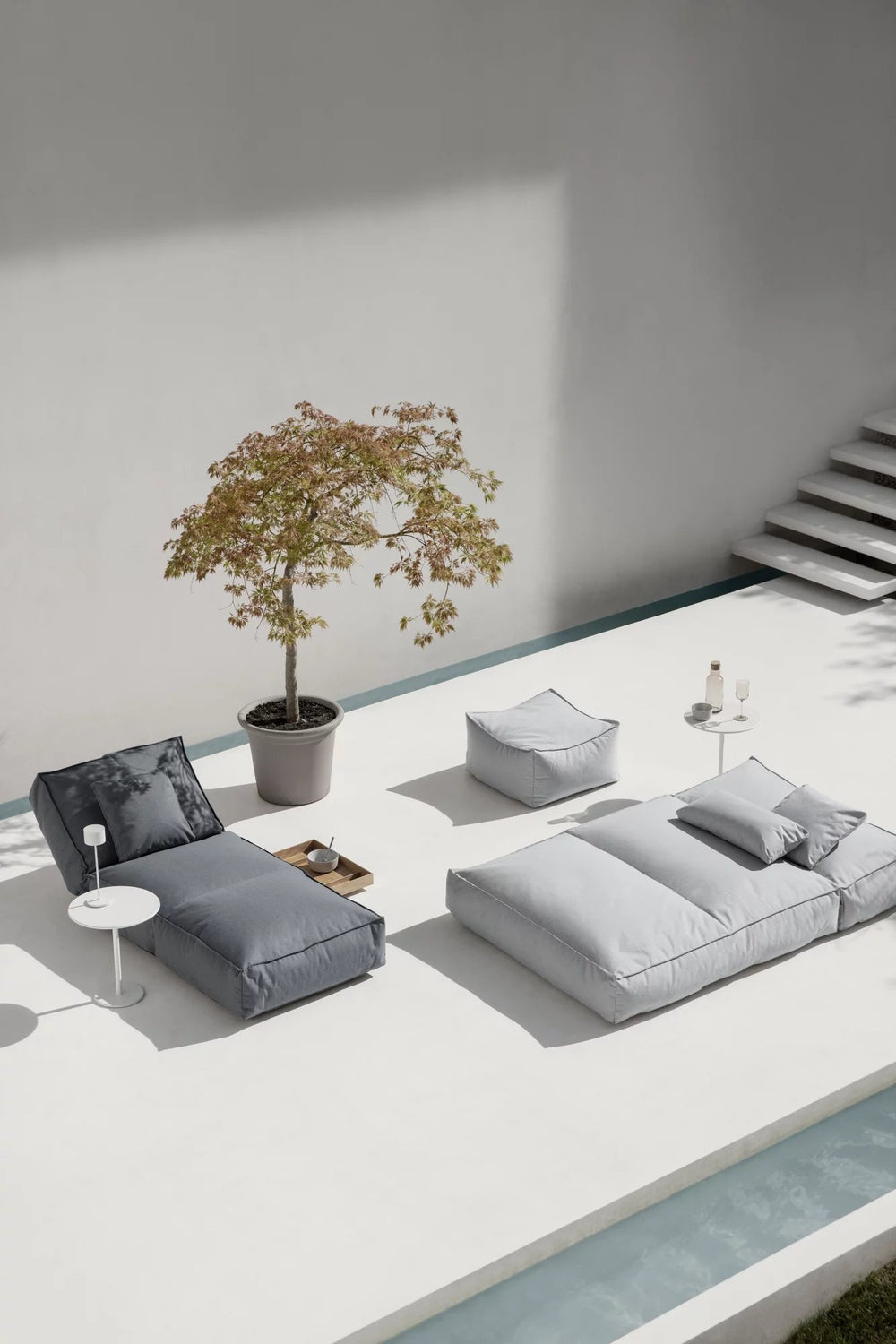 Outdoor Hocker - STAY - 60x60 cm - ZEN ZONE Furniture