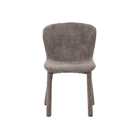 Astoria Esszimmerstuhl 2er-Pack - Braun Boucle - ZEN ZONE Furniture