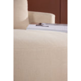 Kelso Sofa - Holz/ Beige Leinen 150 cm - ZEN ZONE Furniture