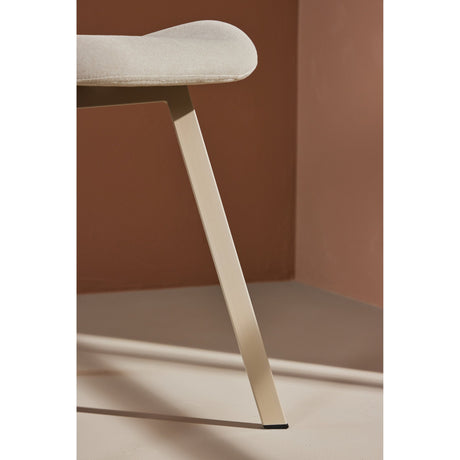 Lilja Esszimmerstuhl 2er-Pack - Beige / Schwarz Stoff - ZEN ZONE Furniture