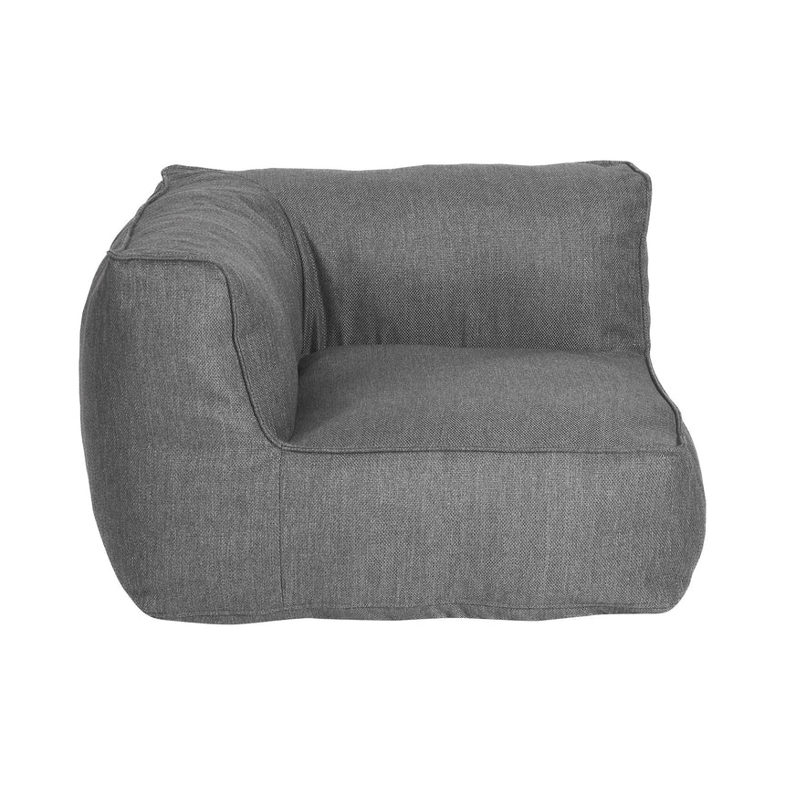 Outdoor Ecksitzer - GROW - in Coal (exkl. Bodenplatte) - ZEN ZONE Furniture