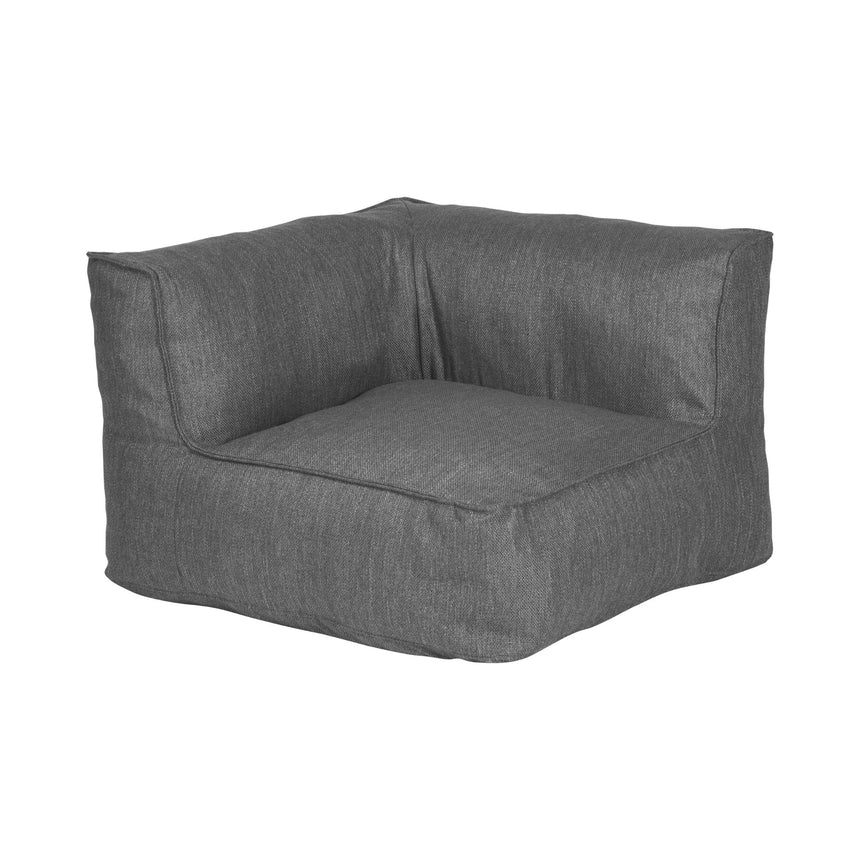Outdoor Ecksitzer - GROW - in Coal (exkl. Bodenplatte) - ZEN ZONE Furniture