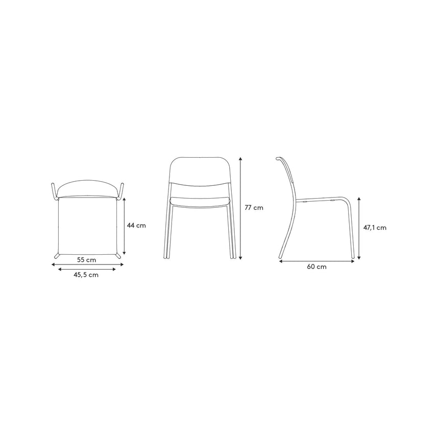 Stuhl - YUA - - ZEN ZONE Furniture