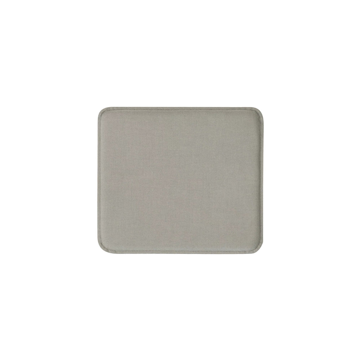 Sitzkissen - YUA - in Melange Gray für Stuhl, 39x34 cm - ZEN ZONE Furniture