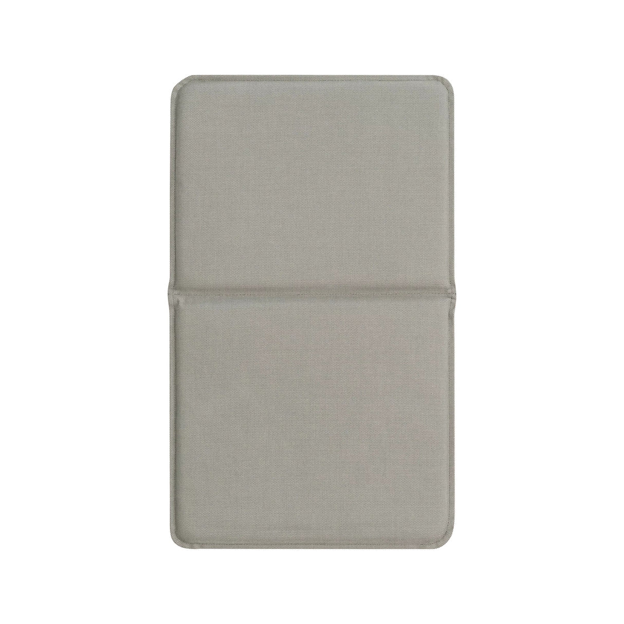 Sitzauflage - YUA - Farbe Melange Gray für Armlehnenstuhl, 39x66 cm - ZEN ZONE Furniture
