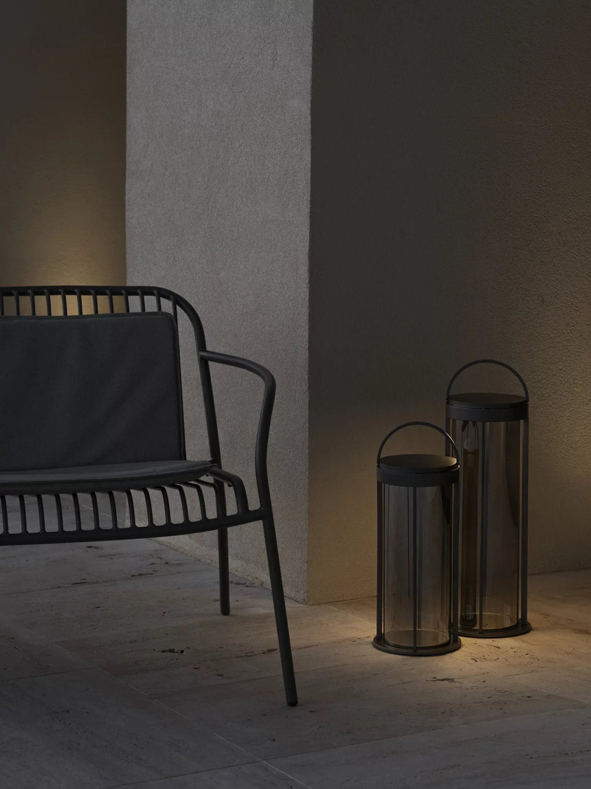 Sitzauflage - YUA - Farbe Melange Gray für Armlehnenstuhl, 39x66 cm - ZEN ZONE Furniture