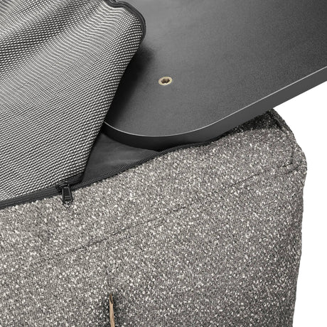 Outdoor Ecksitzer - GROW - Bouclé (exkl. Bodenplatte) - ZEN ZONE Furniture