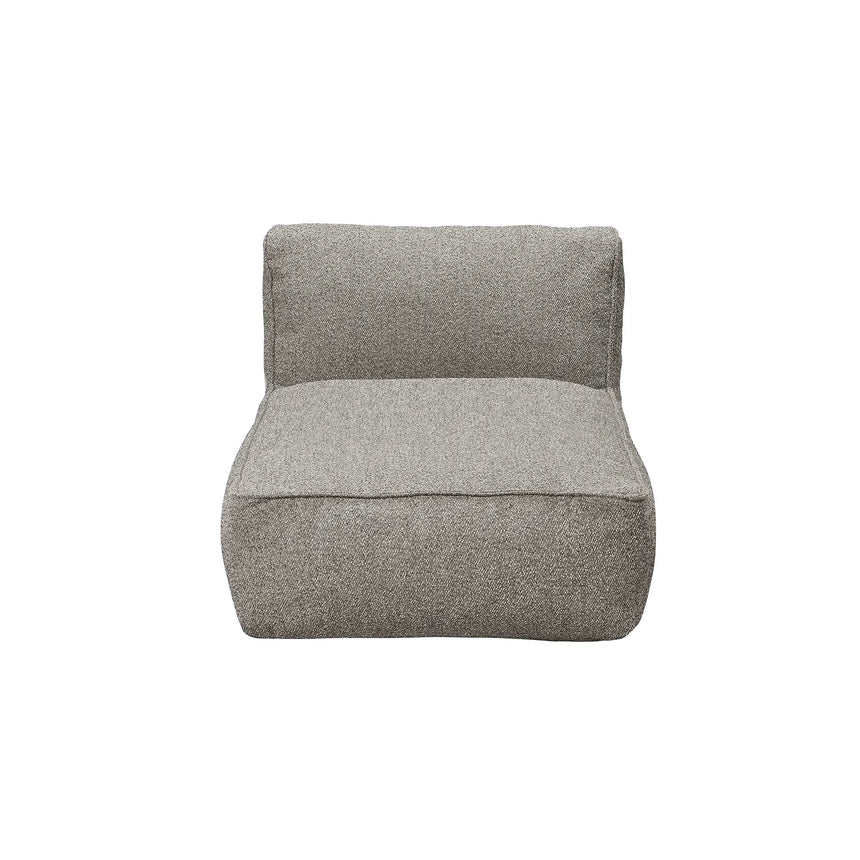 Outdoor 1-Sitzer Modul - GROW - Bouclé (exkl. Bodenplatte) - ZEN ZONE Furniture