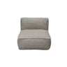 Outdoor 1-Sitzer Modul - GROW - Bouclé (exkl. Bodenplatte) - ZEN ZONE Furniture