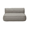 Outdoor 2-Sitzer Modul - GROW - Bouclé (exkl. Bodenplatte) - ZEN ZONE Furniture