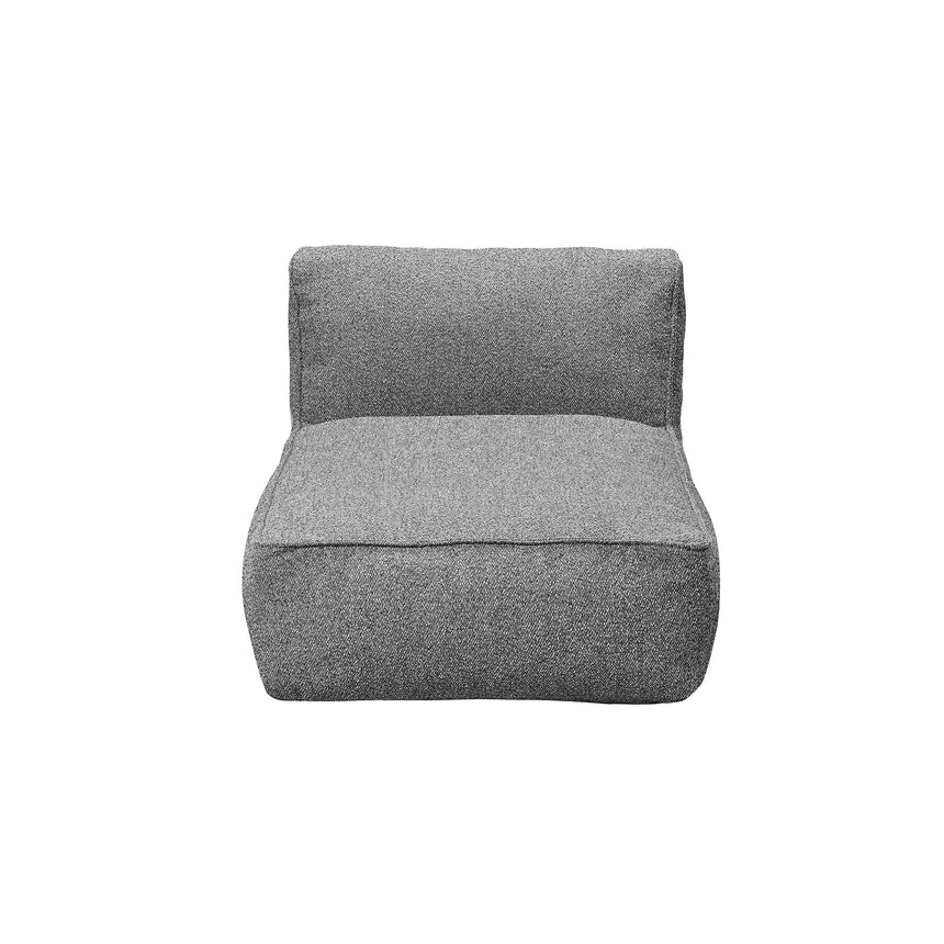 Outdoor 1-Sitzer Modul - GROW - Bouclé (exkl. Bodenplatte) - ZEN ZONE Furniture