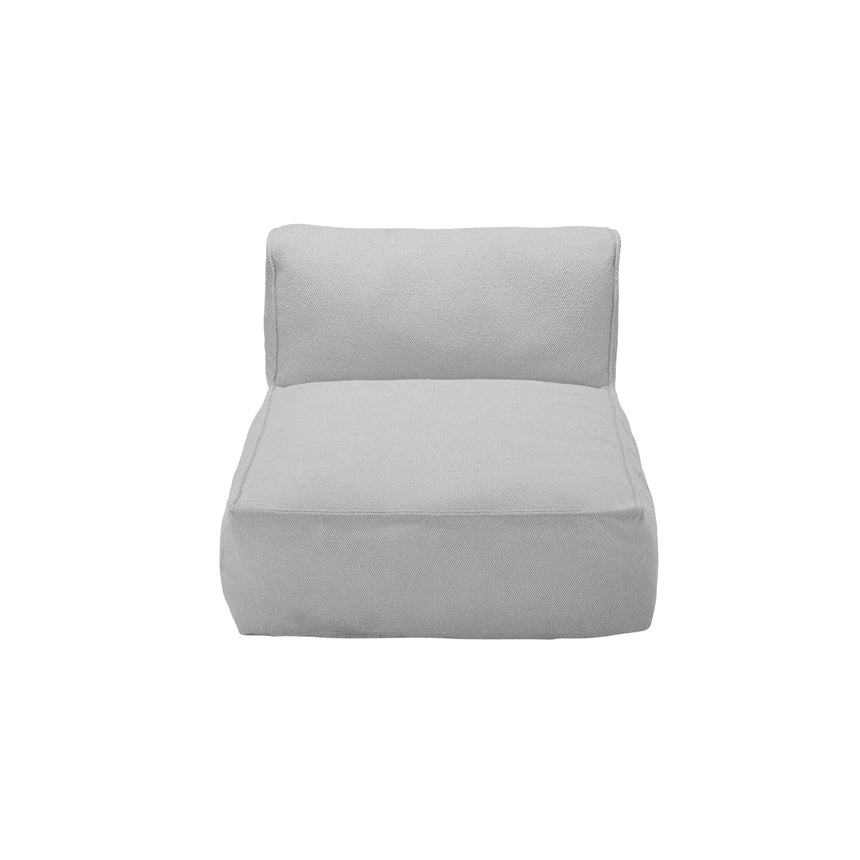 Outdoor 1-Sitzer Modul - GROW - Bouclé (exkl. Bodenplatte) - ZEN ZONE Furniture