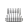 Outdoor-Bett - STAY - gestreift, 120x190 cm - ZEN ZONE Furniture