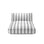 Outdoor-Bett - STAY - gestreift, 120x190 cm - ZEN ZONE Furniture