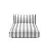 Outdoor-Bett - STAY - gestreift, 120x190 cm - ZEN ZONE Furniture