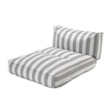 Outdoor-Bett - STAY - gestreift, 120x190 cm - ZEN ZONE Furniture