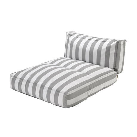 Outdoor-Bett - STAY - gestreift, 120x190 cm - ZEN ZONE Furniture