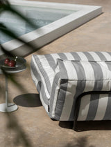 Outdoor-Bett - STAY - gestreift, 120x190 cm - ZEN ZONE Furniture