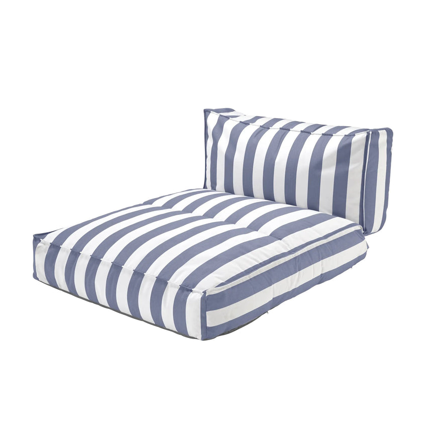 Outdoor-Bett - STAY - gestreift, 120x190 cm - ZEN ZONE Furniture