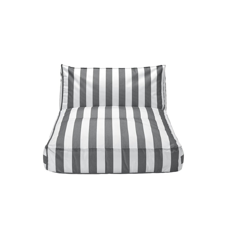 Outdoor-Bett - STAY - gestreift, 120x190 cm - ZEN ZONE Furniture