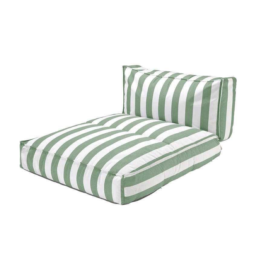Outdoor-Bett - STAY - gestreift, 120x190 cm - ZEN ZONE Furniture