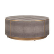 Couchtisch Classio 100Ø  (Brushed Gold) - ZEN ZONE