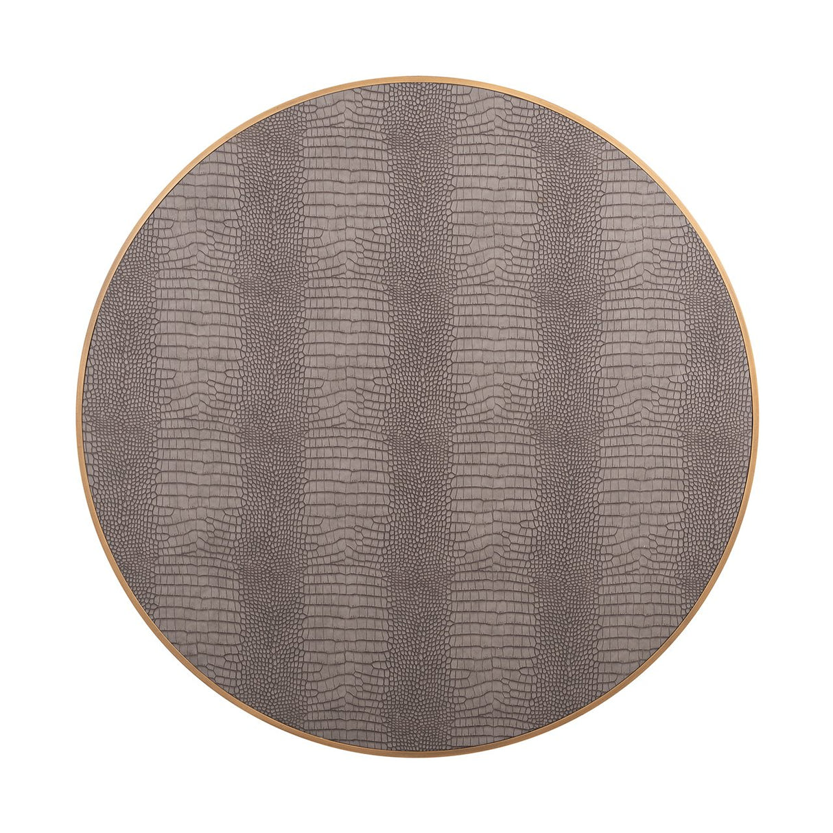 Couchtisch Classio 100Ø  (Brushed Gold) - ZEN ZONE