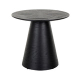 Ecktisch Blax 585Ø (Black) - ZEN ZONE