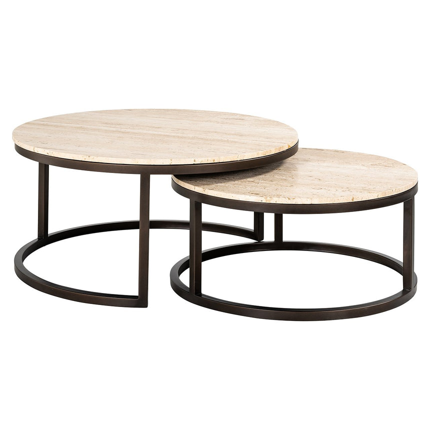 Avalon Couchtisch Set von 2 (Bronze) - ZEN ZONE