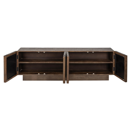 TV-Anrichte Bryant 4 Türen (Brown) - ZEN ZONE Furniture