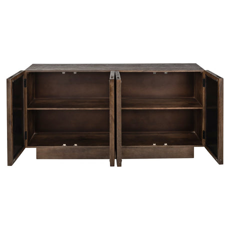 Sideboard Bryant 4 Türen (Brown) - ZEN ZONE