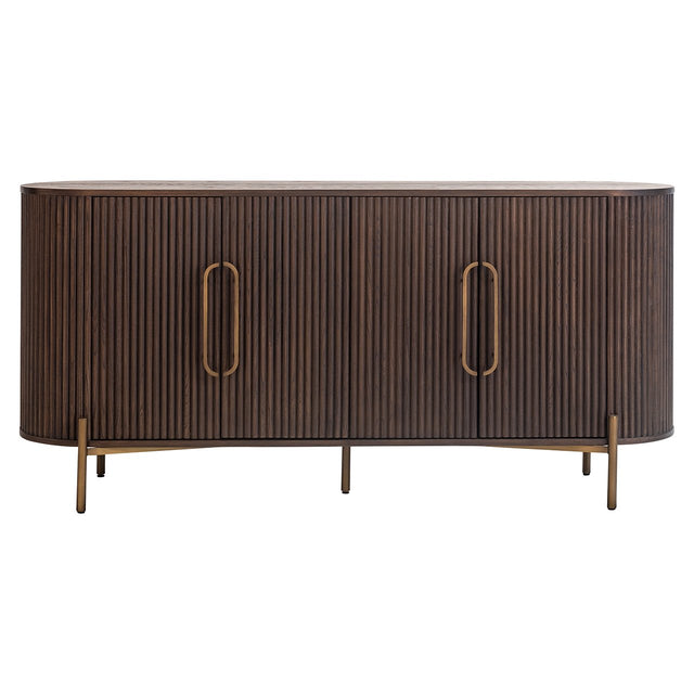 Anrichte Luxor 4-türig (Brown) - ZEN ZONE