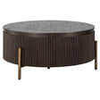 Couchtisch Luxor 95Ø (Brown) - ZEN ZONE
