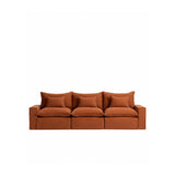 3-Sitzer-Modularsofa Anarela mit abnehmbarem Bezug aus 100 % Leinen, 310 cm, FSC Mix Credit
