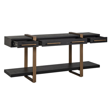 Anrichte Cambon 3-Schubladen (Dark coffee) - ZEN ZONE