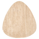 Couchtisch Spencer Set von 2 beige/grey travertine (Beige) - ZEN ZONE