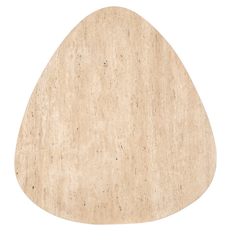 Couchtisch Spencer Set von 2 beige/grey travertine (Beige) - ZEN ZONE