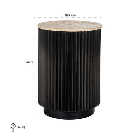 Beistelltisch Hampton 45Ø - ZEN ZONE