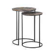 Beistelltisch Tulum set von 2 (Brushed Gold) - ZEN ZONE