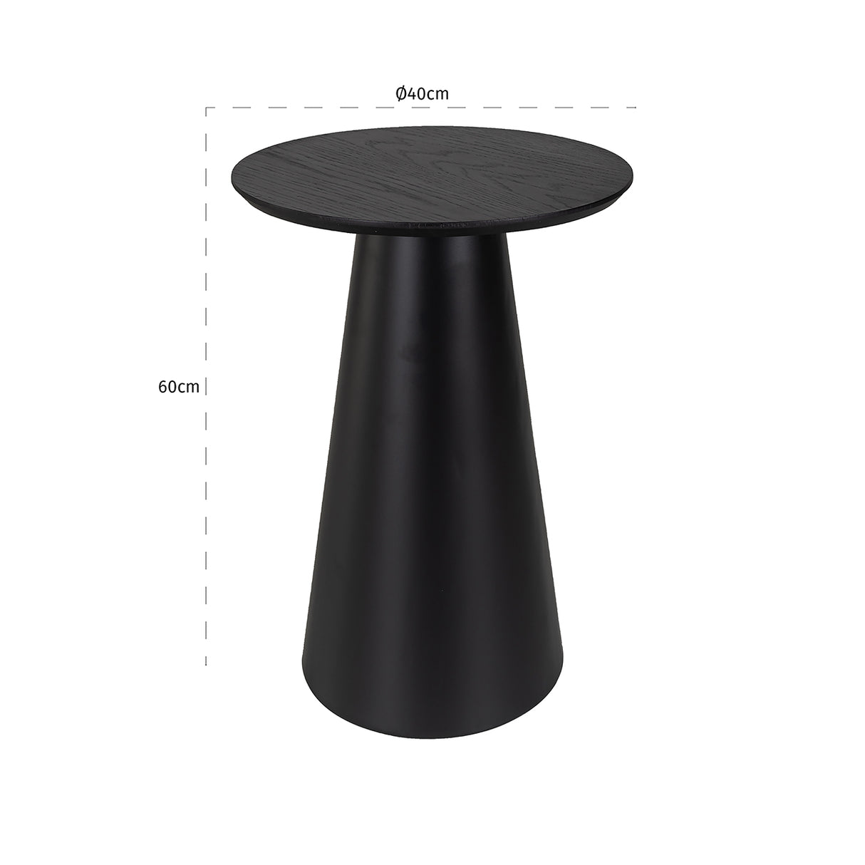 Beistelltisch Jazz (Black) - ZEN ZONE