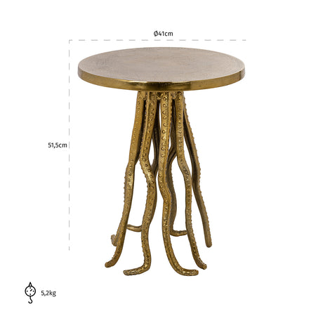 Beistelltisch Macey (Gold) - ZEN ZONE