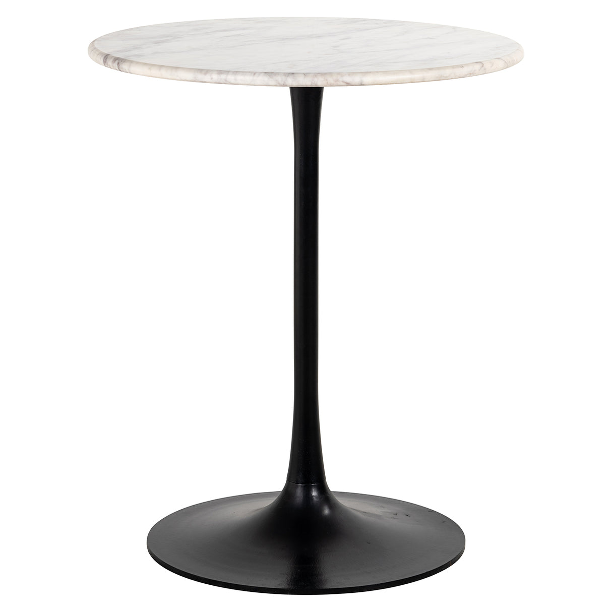 Bistrotisch Carlten weiß 65Ø (Black/white) - ZEN ZONE