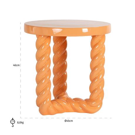 Beistelltisch Rosly orange - ZEN ZONE